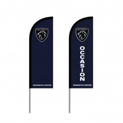 Beach flag Peugeot