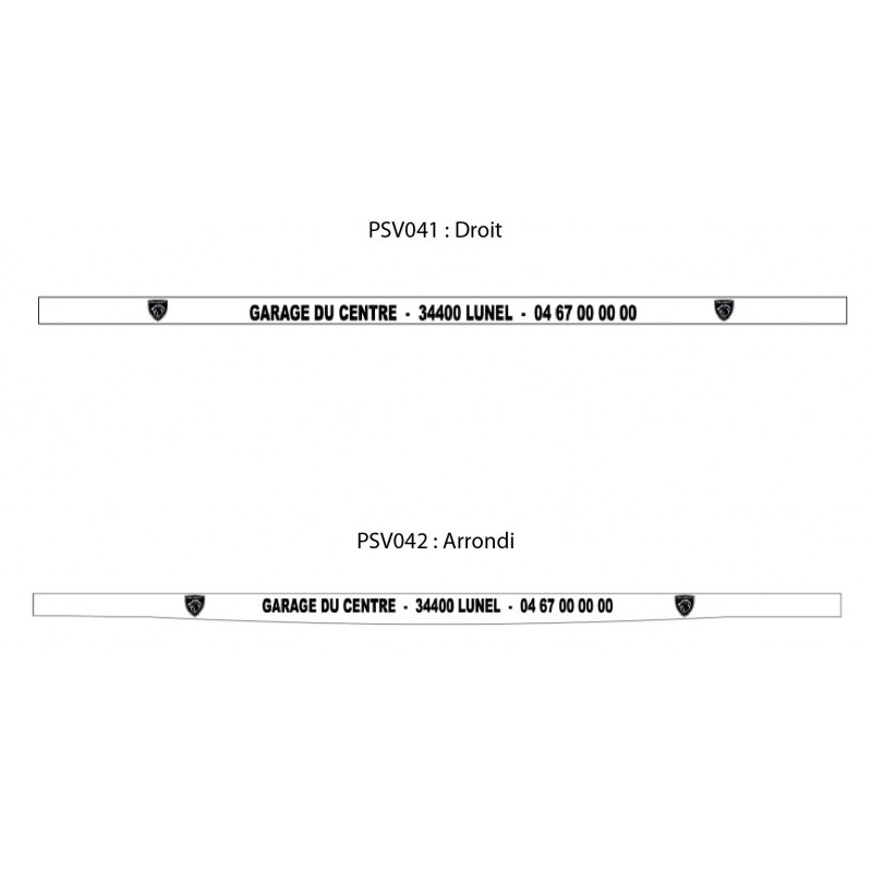 Adhésifs de plaques