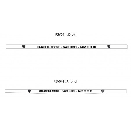 Adhésifs de plaques