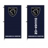 Drapeau Peugeot personnalisé