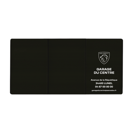 Pochette carte grise 3 volets