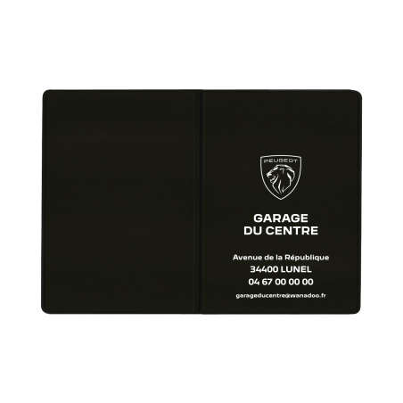 Pochette carte grise 2 volets